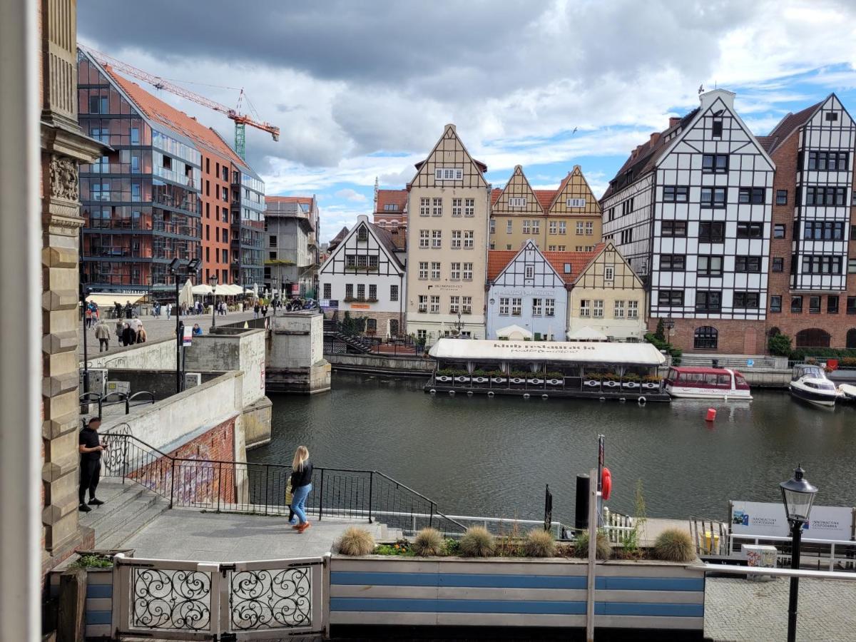 Apartament Stare Miasto Gdansk Z Widokiem Na Motlawe Exterior foto